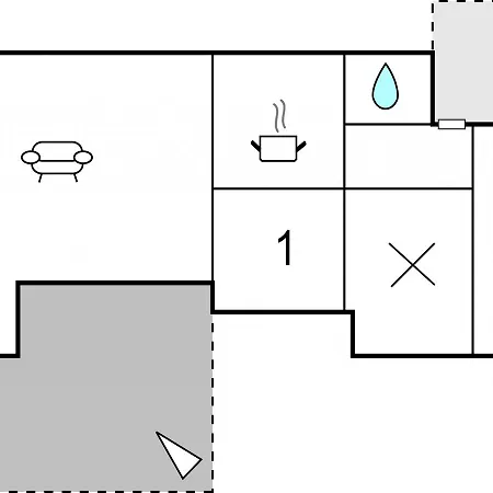 Дом отдыха Two-bedroom Holiday In *